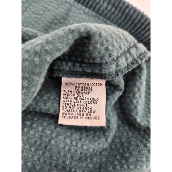 Talbots Petites Corduroy Dress Sleeveless Button Detail Green Women's 8 Petite - Picture 5 of 7